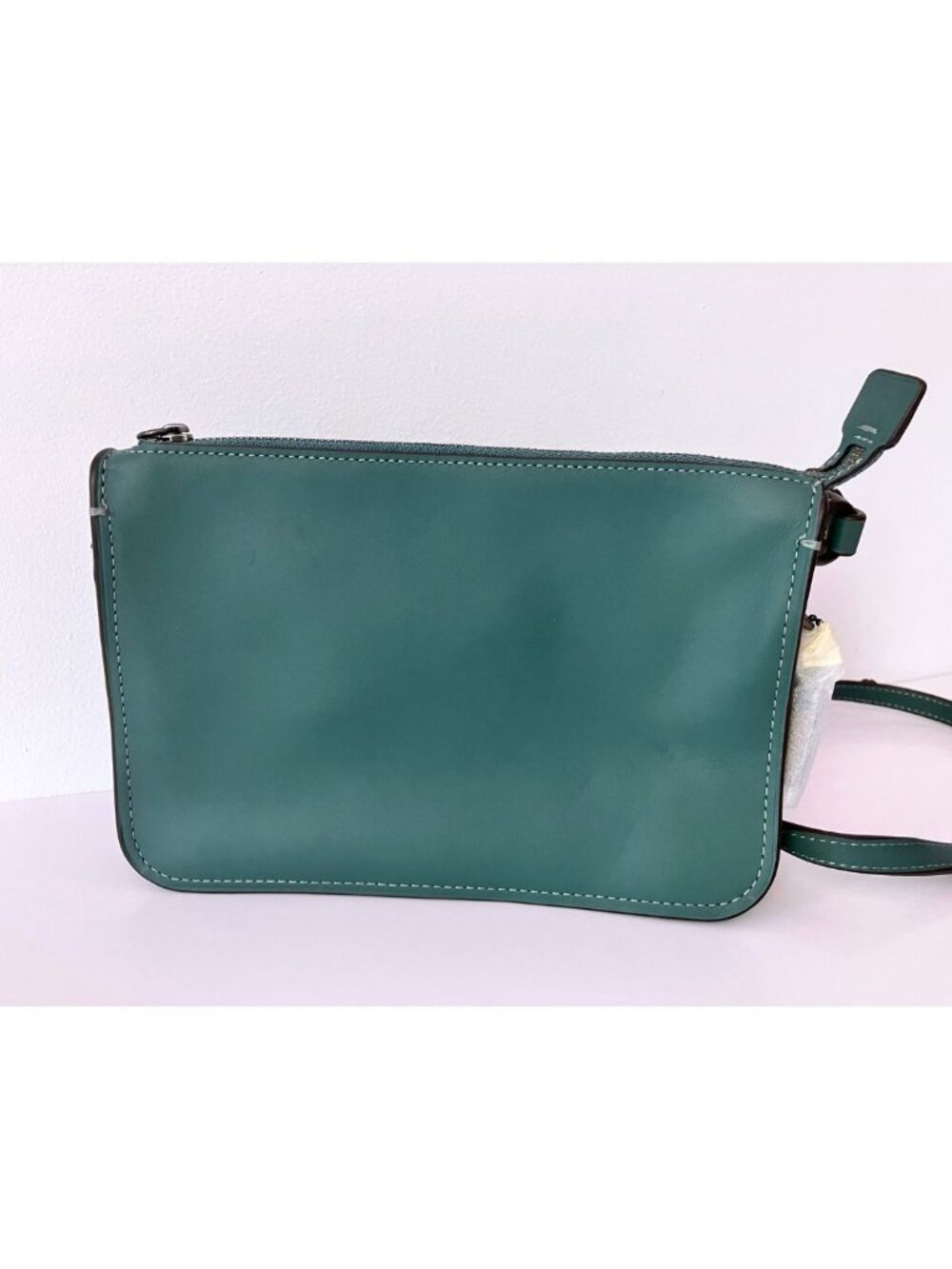 Coach 1941 Tea Rose Soho Crossbody Bag Pewter Dark Turquoise - Picture 3 of 8